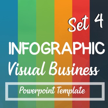 Visual Business Set 4. PowerPoint шаблон. Артикул 74454