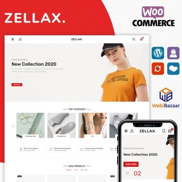 Zellax Fashion. WooCommerce .  89359