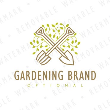Устойчивое садоводство. Шаблон логотипа. Артикул 66822