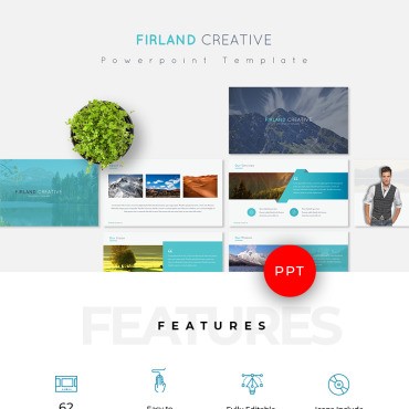 Firland - Creative. PowerPoint .  78289