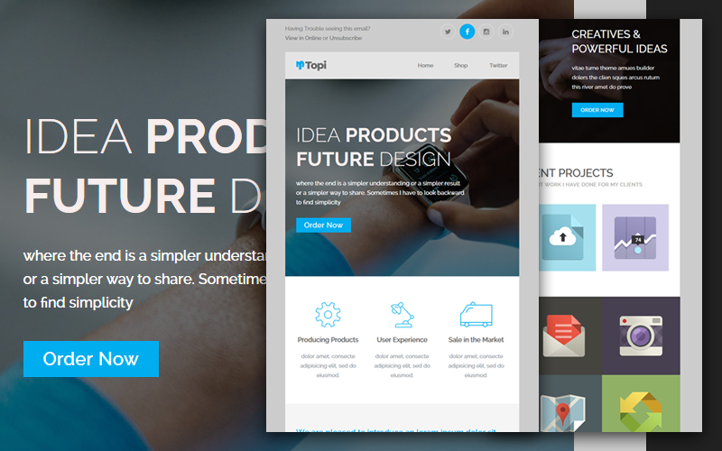 Topi - Адаптивный Многоцелевой с Stampready строитель