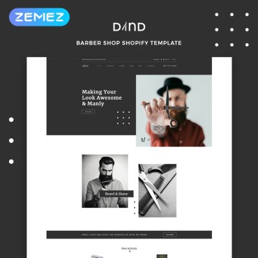 Dand -   Multipage Modern. Shopify .  82751