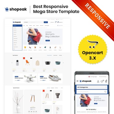 Shopeak - - . OpenCart .  83019