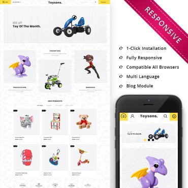 Toysons -    . OpenCart .  74520