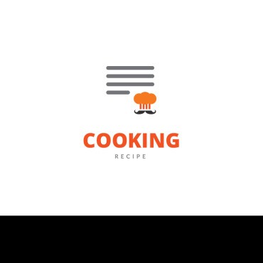 Кулинарный рецепт. Шаблон логотипа. Артикул 69639