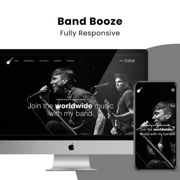 Band Booze -  .  Landing Page.  104702