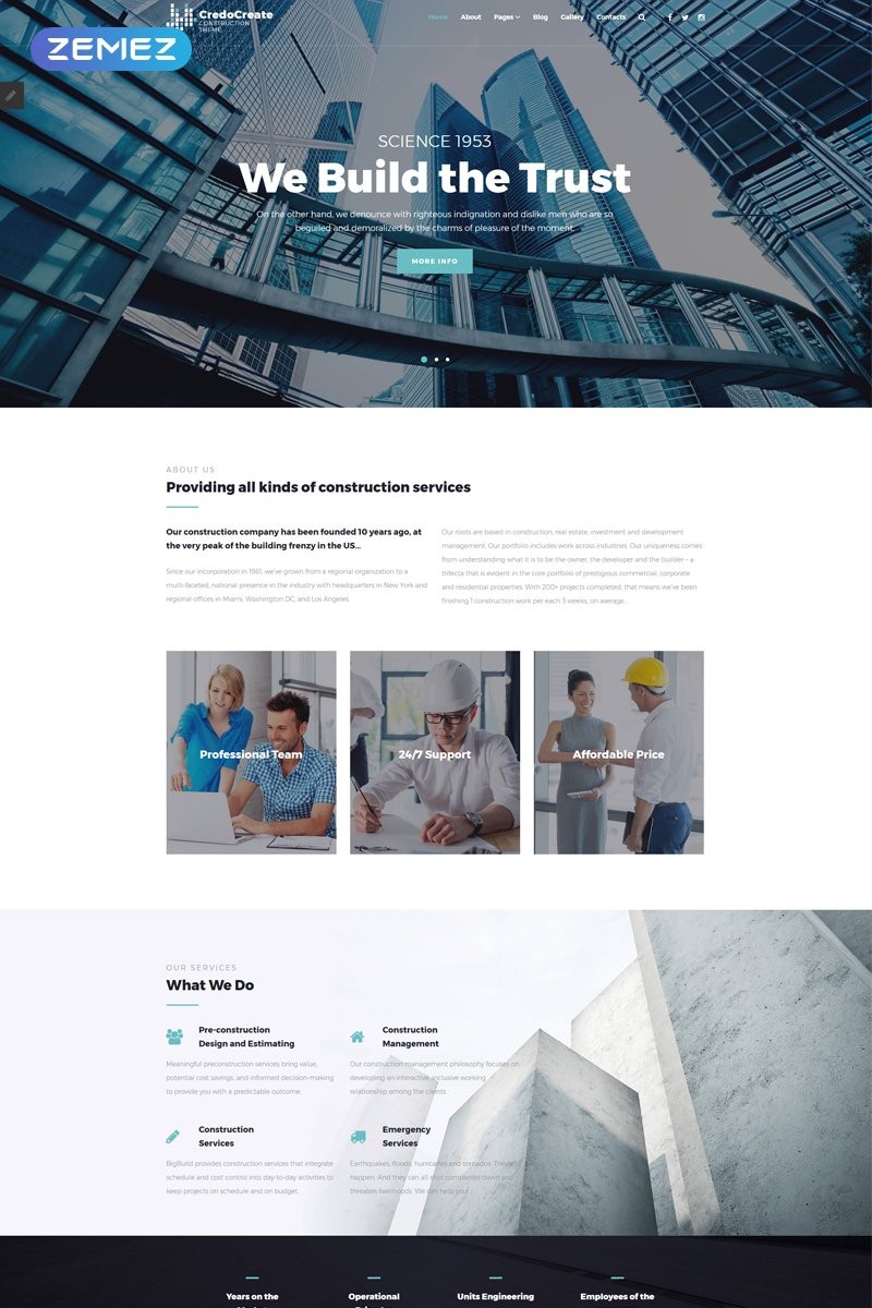 CreadoCreate - Строительная компания Clean