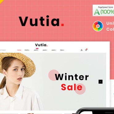 Vutia Fashion Store. OpenCart .  101769