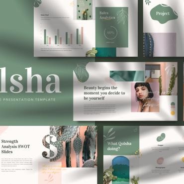 Qolsha - Creative. PowerPoint .  103419