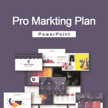 Pro Pro Marking Plan. PowerPoint шаблон. Артикул 90690