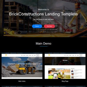 Brick -   HTML5.  Landing Page.  71881