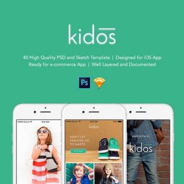 Kidos -       iOS   . PSD .  90653
