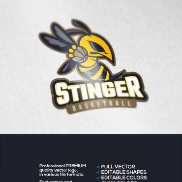 Stinger Multisport. Шаблон логотипа. Артикул 91644