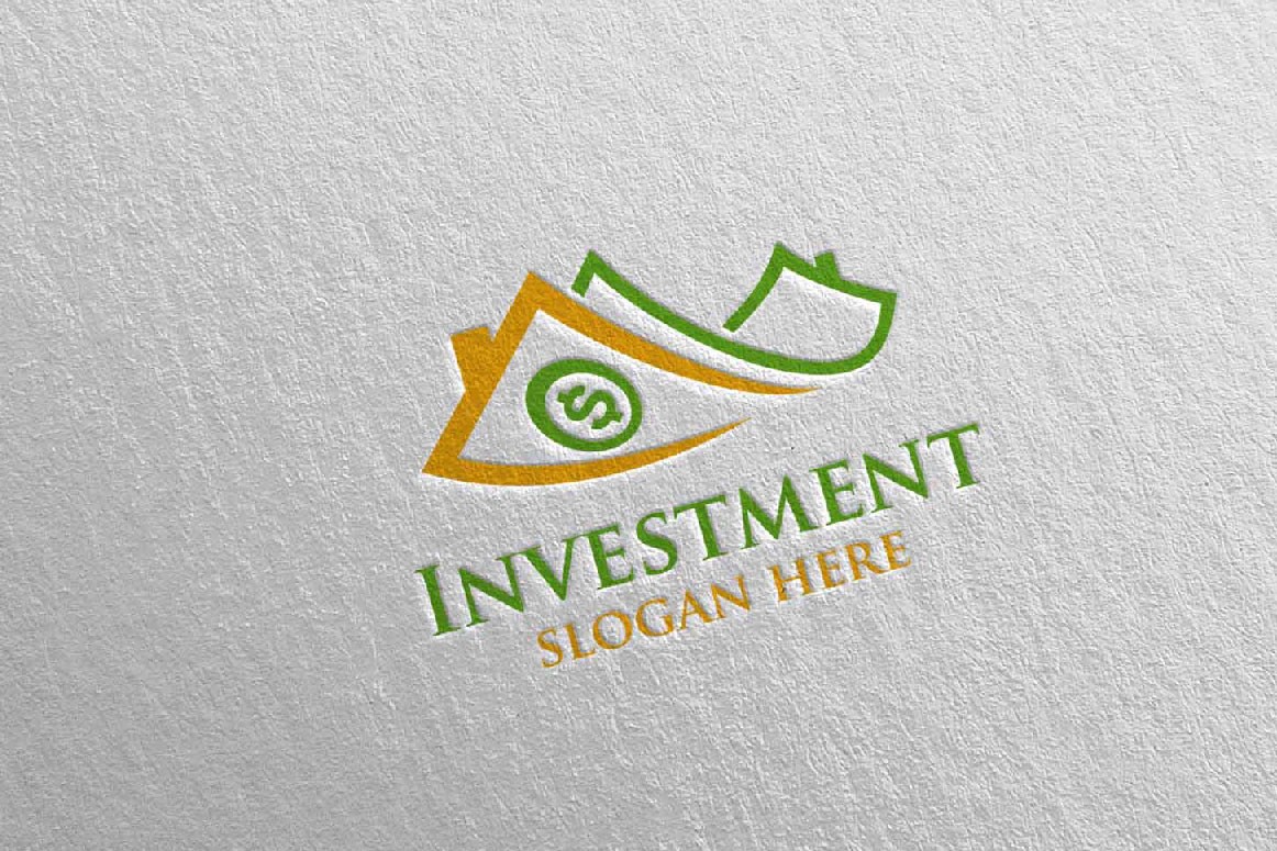 Инвестиционный маркетинг Финансовый 6. Шаблон логотипа. Артикул 97846