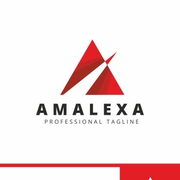 Амалекса. Шаблон логотипа. Артикул 78588