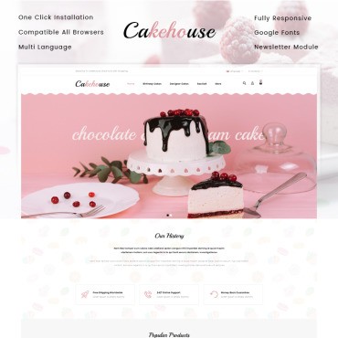 Cakehouse -  . OpenCart .  79576