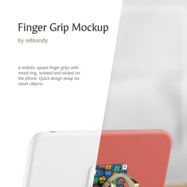 Finger Grip. Mockups .  82408