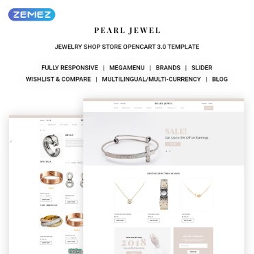 Pearl Jewel - -  . OpenCart .  71444