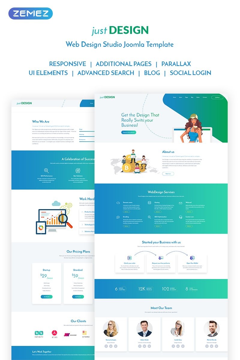justDESIGN - Студия веб-дизайна