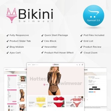   Bikini. OpenCart .  77933