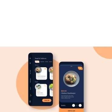    Food and Deliverry UI.  .  92903