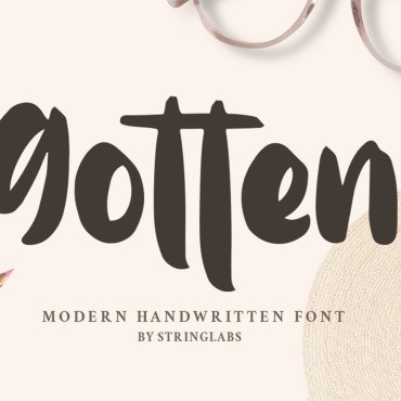 Gotten - Modern Handwritten. .  103922
