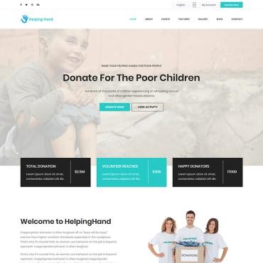 HelpingHand - HTML5    .  Landing Page.  72051