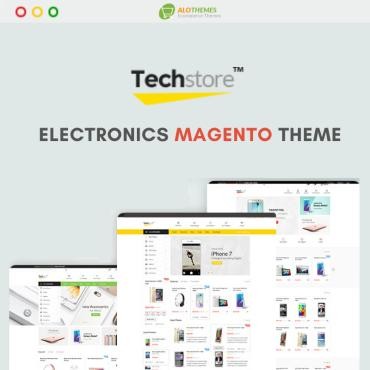 Techstore- Адаптивный Цифровой и Электронный - Marketplace. Шаблон Magento. Артикул 99214