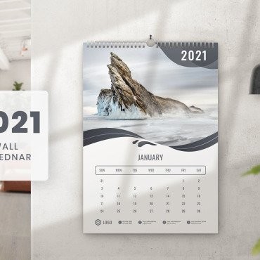 Настенный календарь 2021 Дизайн. Планировщик. Артикул 107041