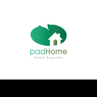 Pad Home. Шаблон логотипа. Артикул 70227