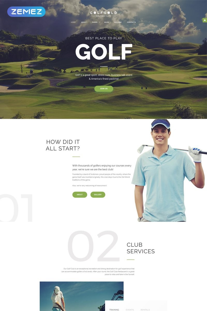 GolfGold - Golf Creative