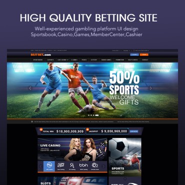    Full Gambling Site. PSD .  91210