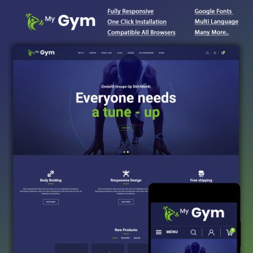 Mygym -  -. OpenCart .  87051