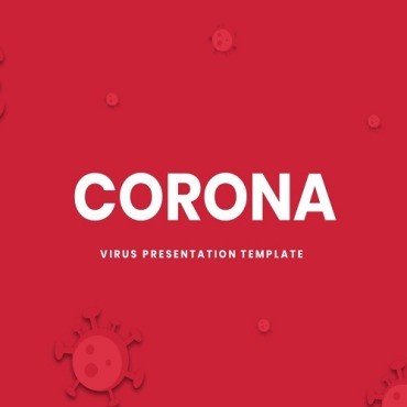 Corona - шаблон презентации. Google слайд. Артикул 103766