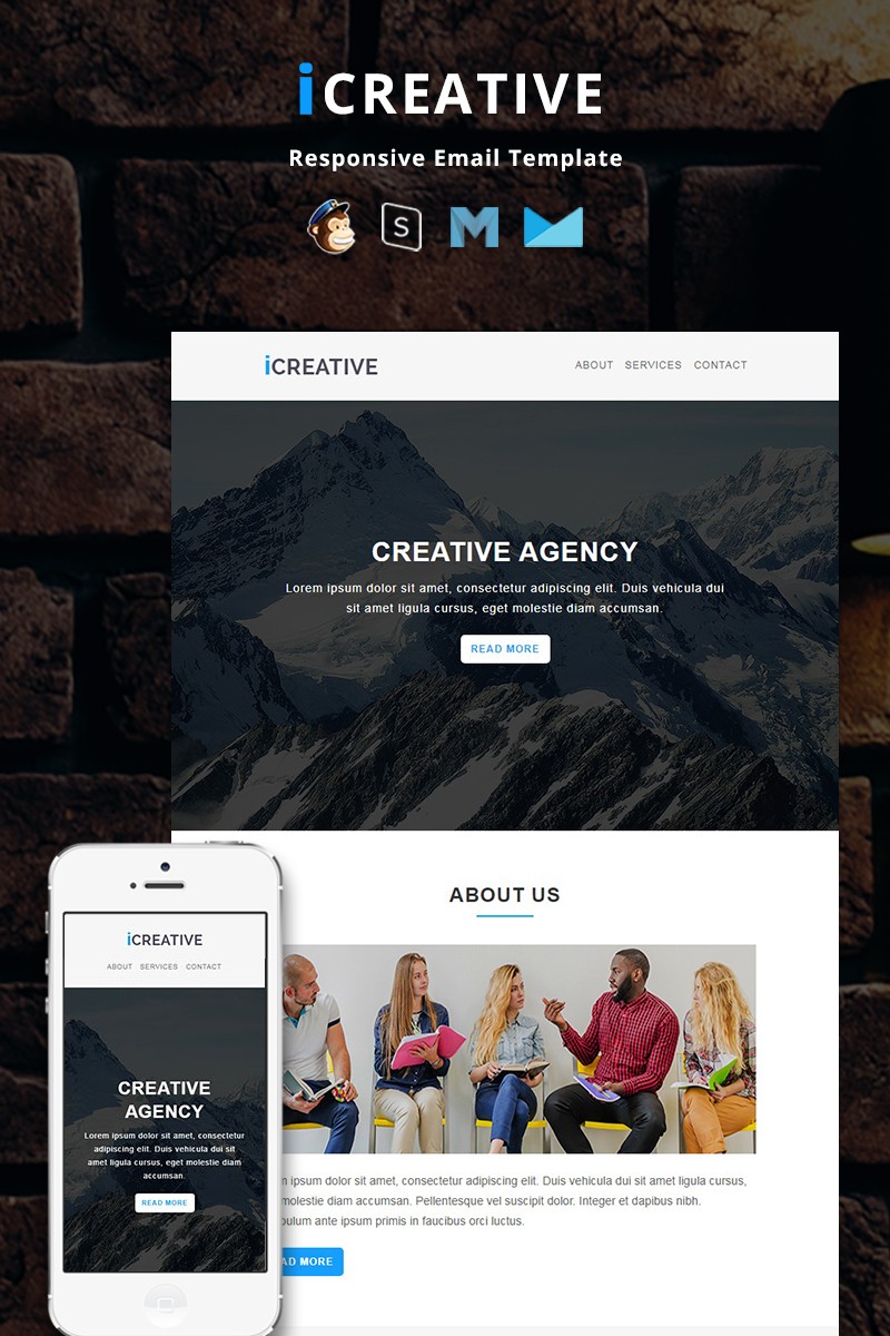 iCreative - Адаптивный корпоративный