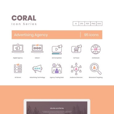 95   Icons - Coral Series.  .  89531
