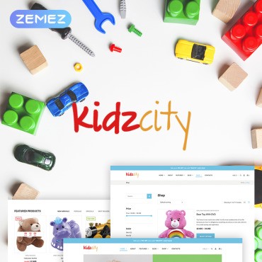 Kidz City -   Elementor. WooCommerce .  71235