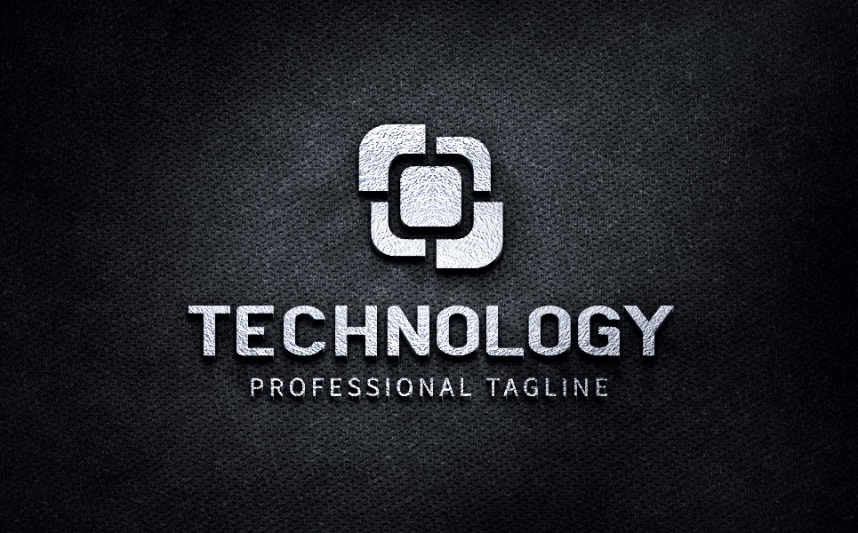 Технология. Шаблон логотипа. Артикул 95411