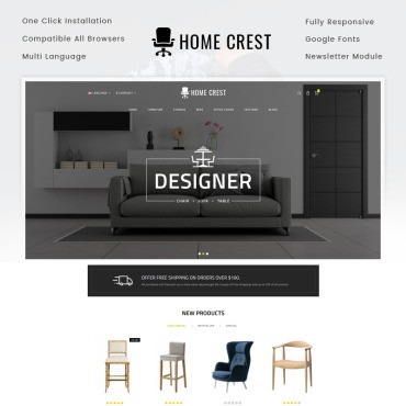 Home Crest -  . OpenCart .  71978