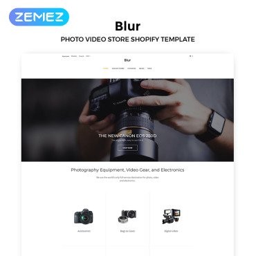 Blur -   Multipage Clean. Shopify .  83970