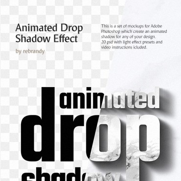   Drop Shadow. Mockups .  76911