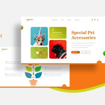  Dogster Animal  . PowerPoint .  101139