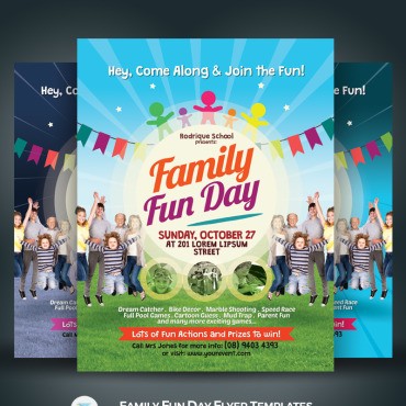 Family Fun Day Flyer.  .  68489
