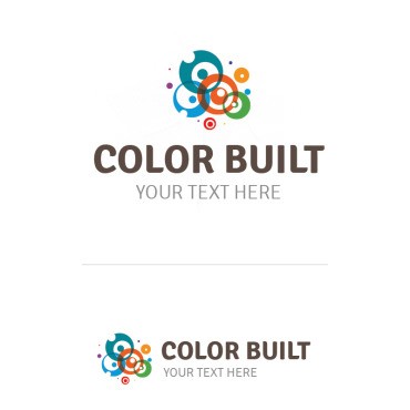ColorBuilt. Шаблон логотипа. Артикул 85146