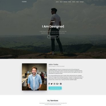 Floater.  Landing Page.  86946