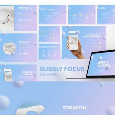 Bubbly Focus. PowerPoint .  96354
