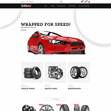 Carlis - Магазин колес и шин. Интернет магазин MotoCMS. Артикул 66565