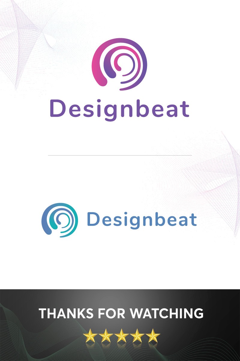 Designbeat. Шаблон логотипа. Артикул 97738