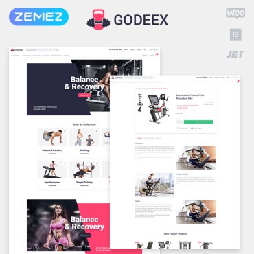 Godeex -   ECommerce Modern Elementor. WooCommerce .  79546