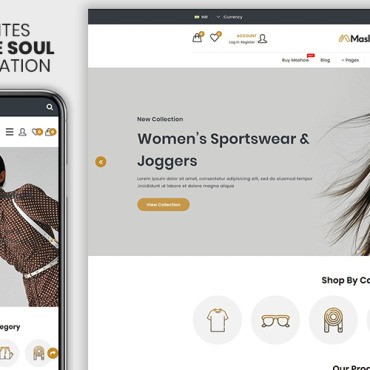 Mashow - Fashion eCommerce Premium. Shopify .  102147